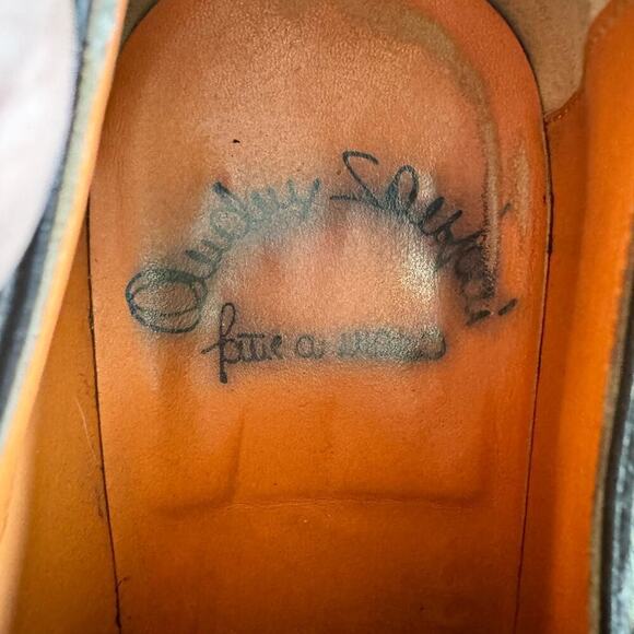 Santoni Stafford Cap Toe Oxford Dark Brown Preppy Minimalist Italy Made Size 9 - Picture 9 of 16